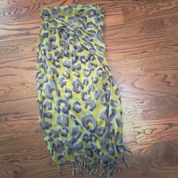 Cheetah Print Rectangle Scarf