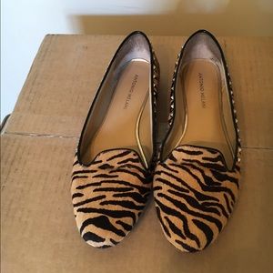 Tiger print shoes