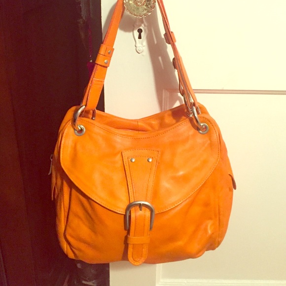 Orange Days Shoulder Handbag