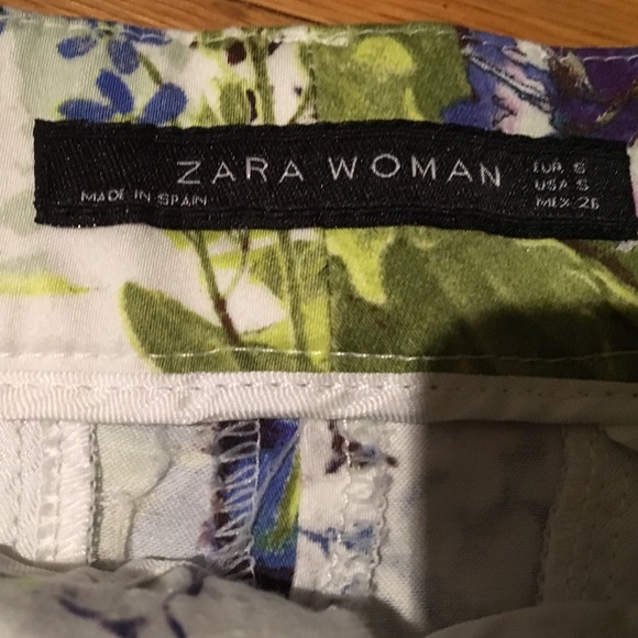 Zara floral shorts - Picture 2 of 4