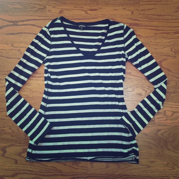 Stripped Long Sleeve Shirt