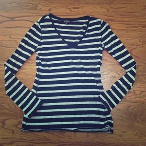 Stripped Long Sleeve Shirt