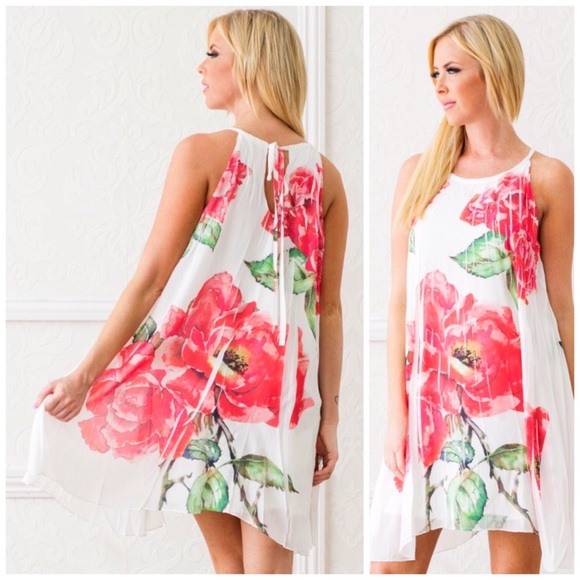 🆕Vintage Floral Swing Dress - Picture 2 of 3