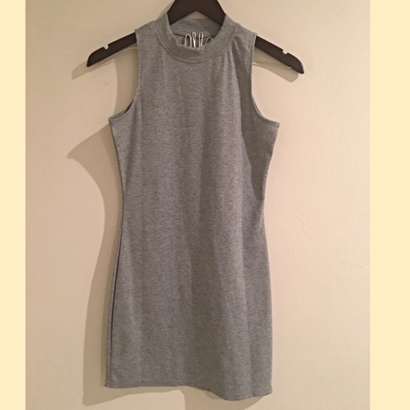 🆑❗️Last One❗️Boho Grey Sleeveless Mini Dress. 5⭐️ - Picture 3 of 4