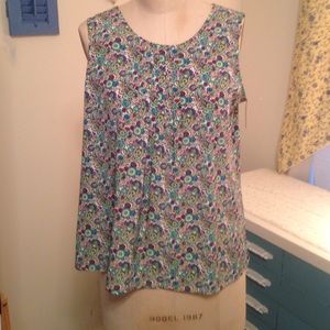 Brand new Talbots Tank top- silky material size PM