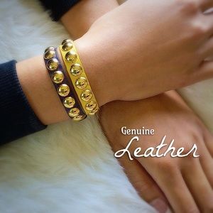Leather Wrist Bands NEW