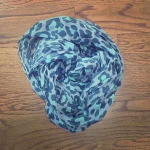 Cheetah Print Infinity Scarf