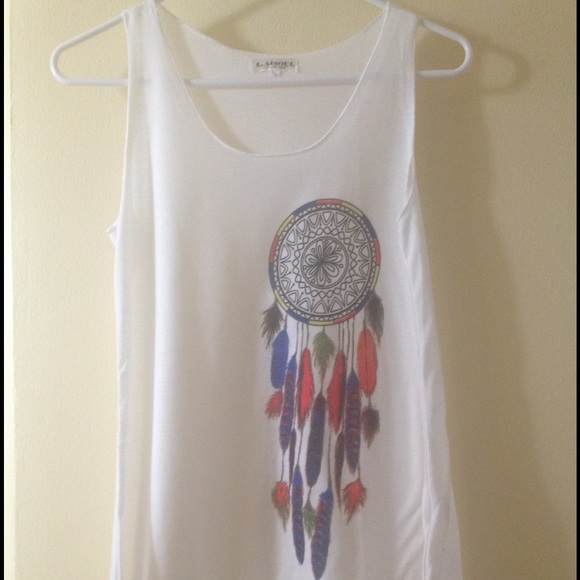 Tank top never worn with cute design