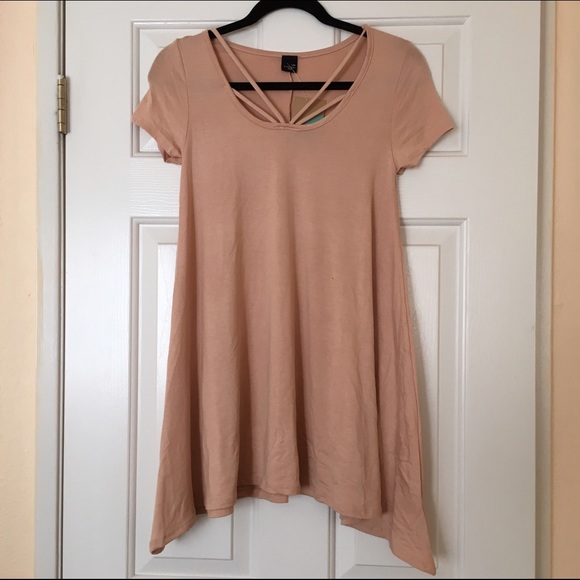 MOVING SALE April Spirit Dress-- blush - Picture 2 of 3