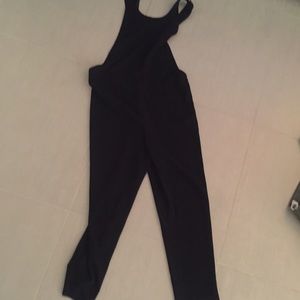 Black jumper that looks like overall