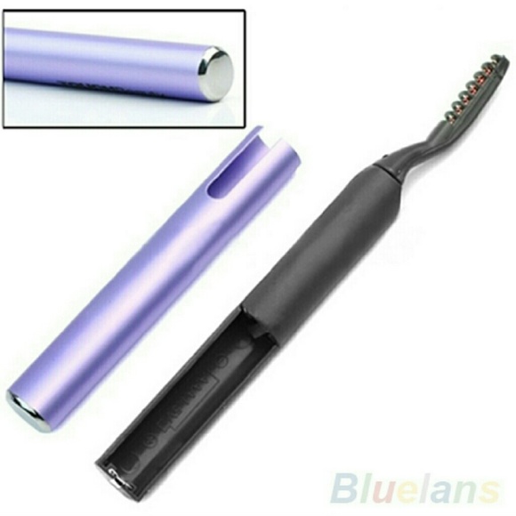 Heated eyelash curler