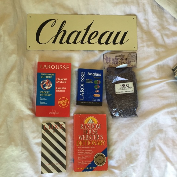 Anthropologie Accessories - French Bundle: re/pocket dictionary