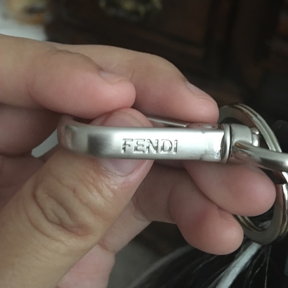 Fendi Monster Bag Bug in Black and silver hardware - Picture 4 of 4