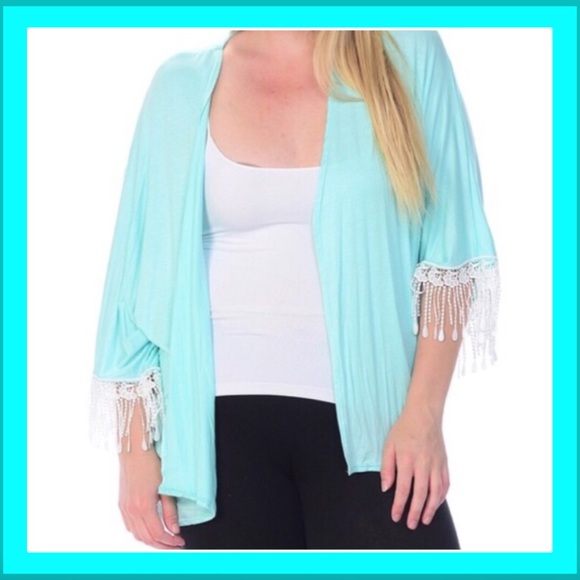 Spring/summer open cardigan.