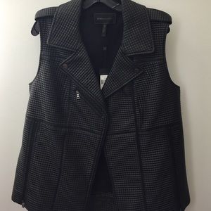 Leather vest