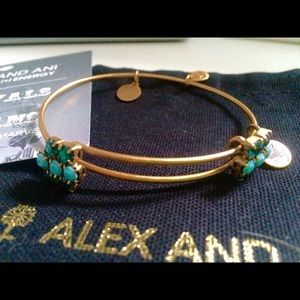 ALEX AND ANI AQUA BLUE SPARKLER