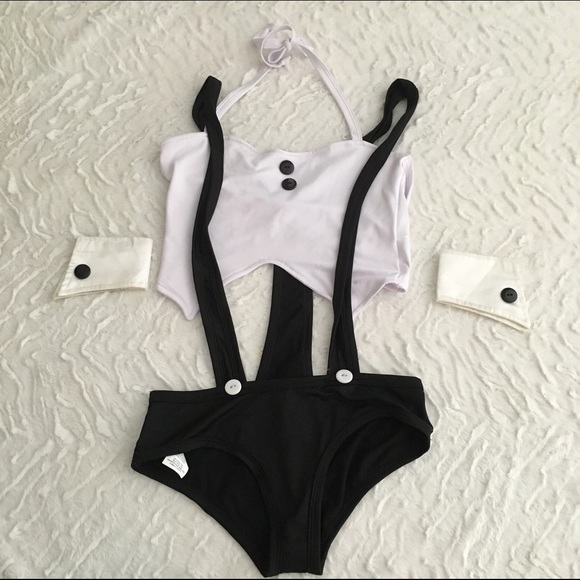 Tuxedo bunny costume