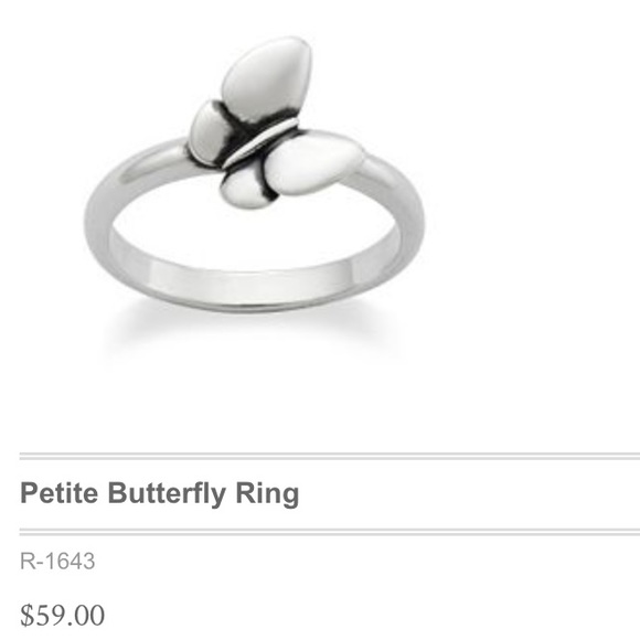 james avery rings butterfly