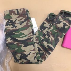 Jcrew CityFit Camo Pants