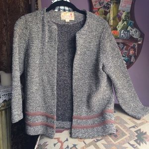 Vintage knit blazer