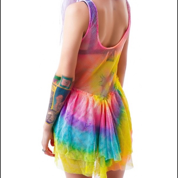 🚫SOLD🚫 UNIF tie dye Bait dress 🍭 - Picture 3 of 4