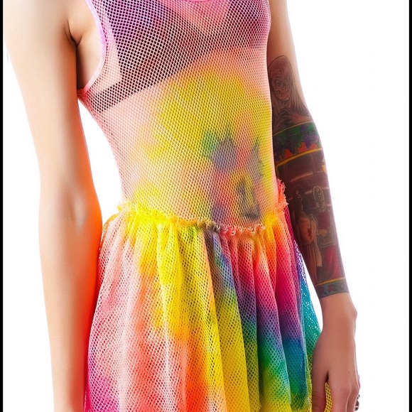 🚫SOLD🚫 UNIF tie dye Bait dress 🍭 - Picture 4 of 4
