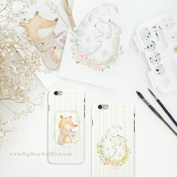 Iphone 6 Plus or 6S Plus one case Fox Coffee - Picture 2 of 2