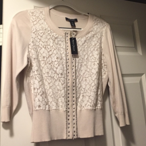 New lace zip Cardi ..