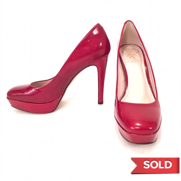 Vince Camuto Red Heels