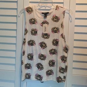 Forever 21 cat muscle tee!