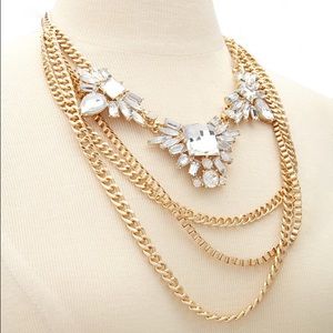 Statement chain necklace