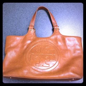 Authentic Tory Burch Bombe tote