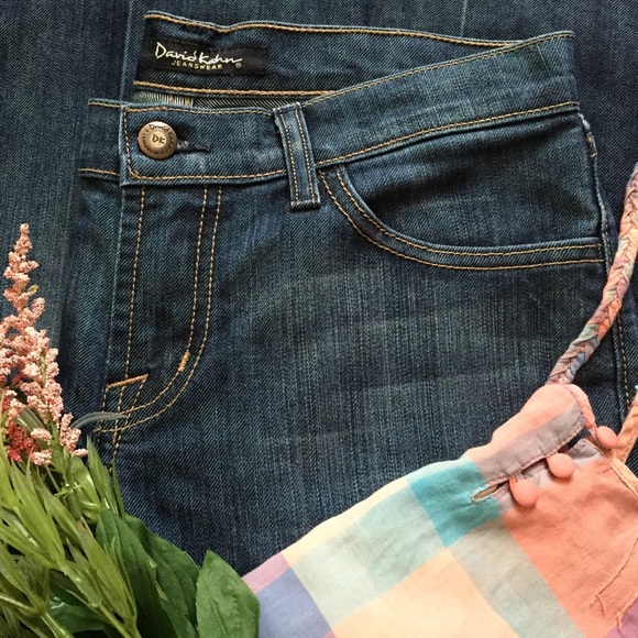 Gorgeous pair of David Kahn wide-leg jeans - Picture 2 of 7