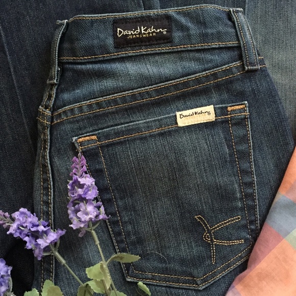 Gorgeous pair of David Kahn wide-leg jeans - Picture 3 of 7