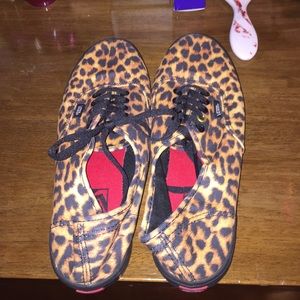 Cheetah Print Vans