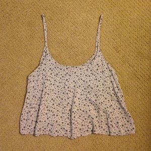 Floral brandy tank top