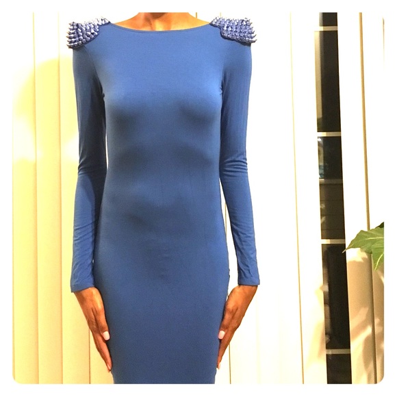 Royal Blue ASOS Dress Mini Size: 2