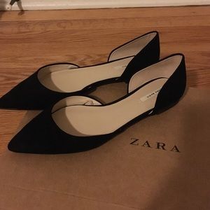 Zara pointed toe flats