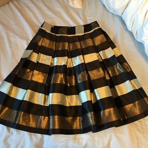 A-Line pleated midi skirt & top outfit bundle!