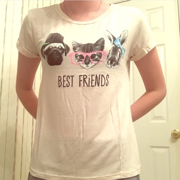 LAST ONE!!! Best Friends Tee (S) - Picture 2 of 4