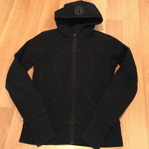 Black 6 scuba jacket/sweatshirt