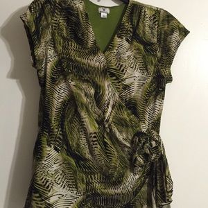 Blouse short sleeves