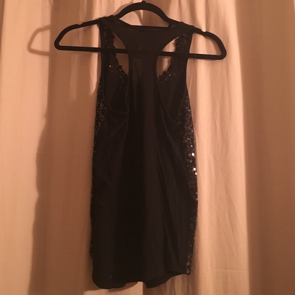 Black sequin top - Picture 2 of 3