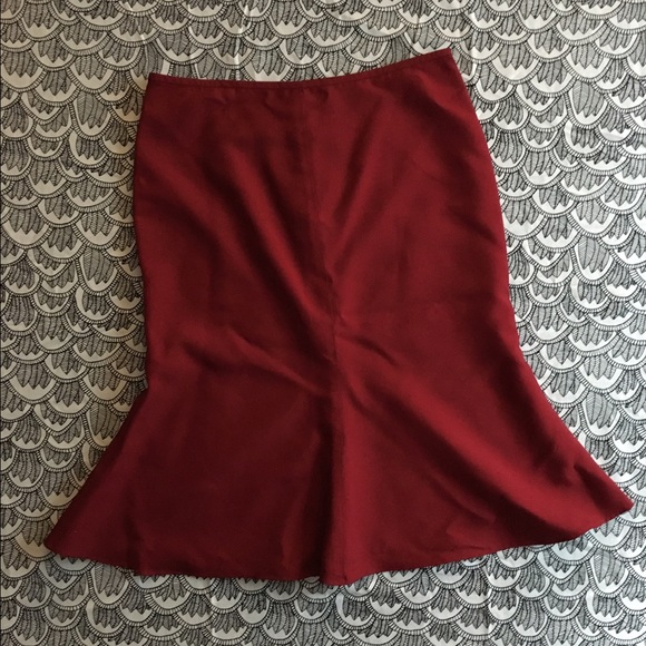Anne Klein Flared Midi Skirt