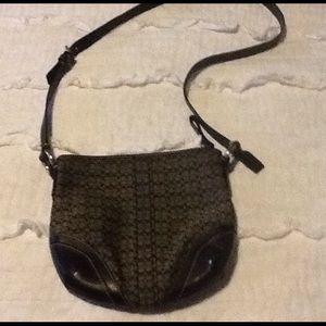 Coach cross body bag
