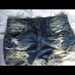 Stretch Denim shorts