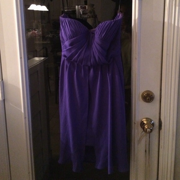 Bebe Anayha Drape Pointe Dress