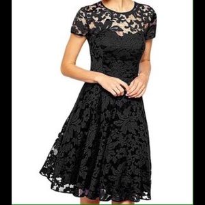 Lace dress - a closet staple.