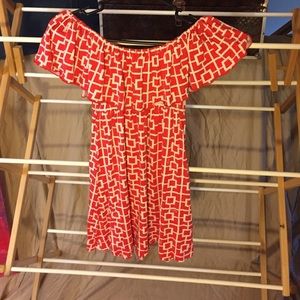 Off the shoulder Summer dress by Tart
