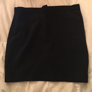 Fitted Black Skirt